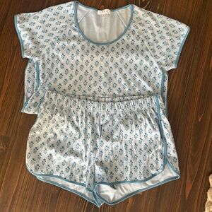 Lake Pajamas Pima Shorts Set Neverworn!